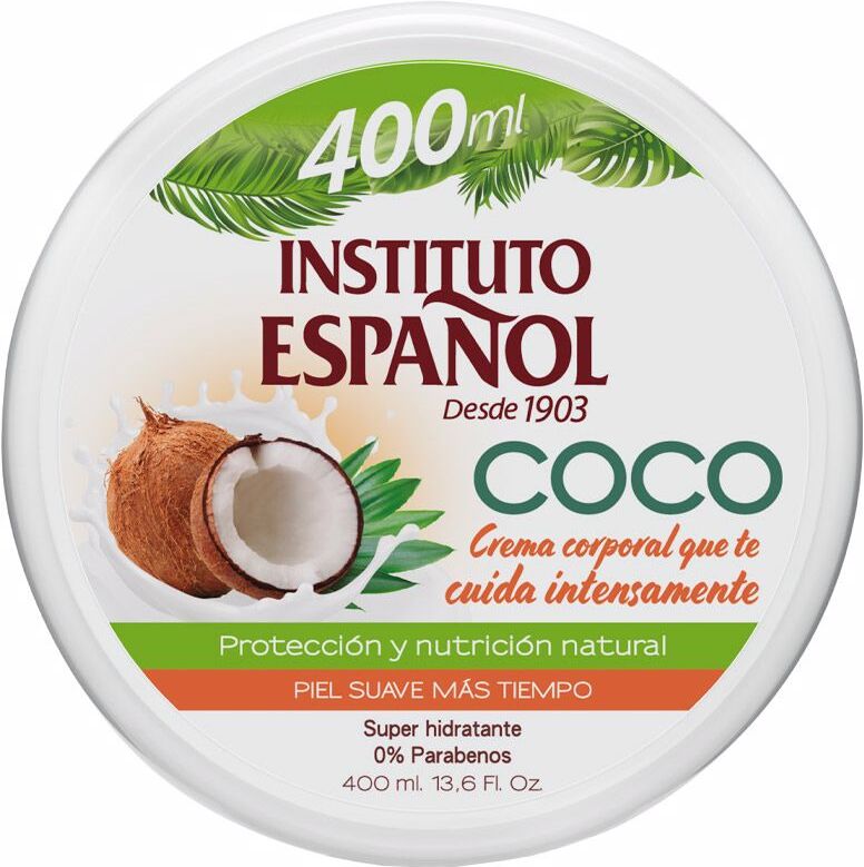 Instituto Español Coco crema corporal super hidratante 400 ml