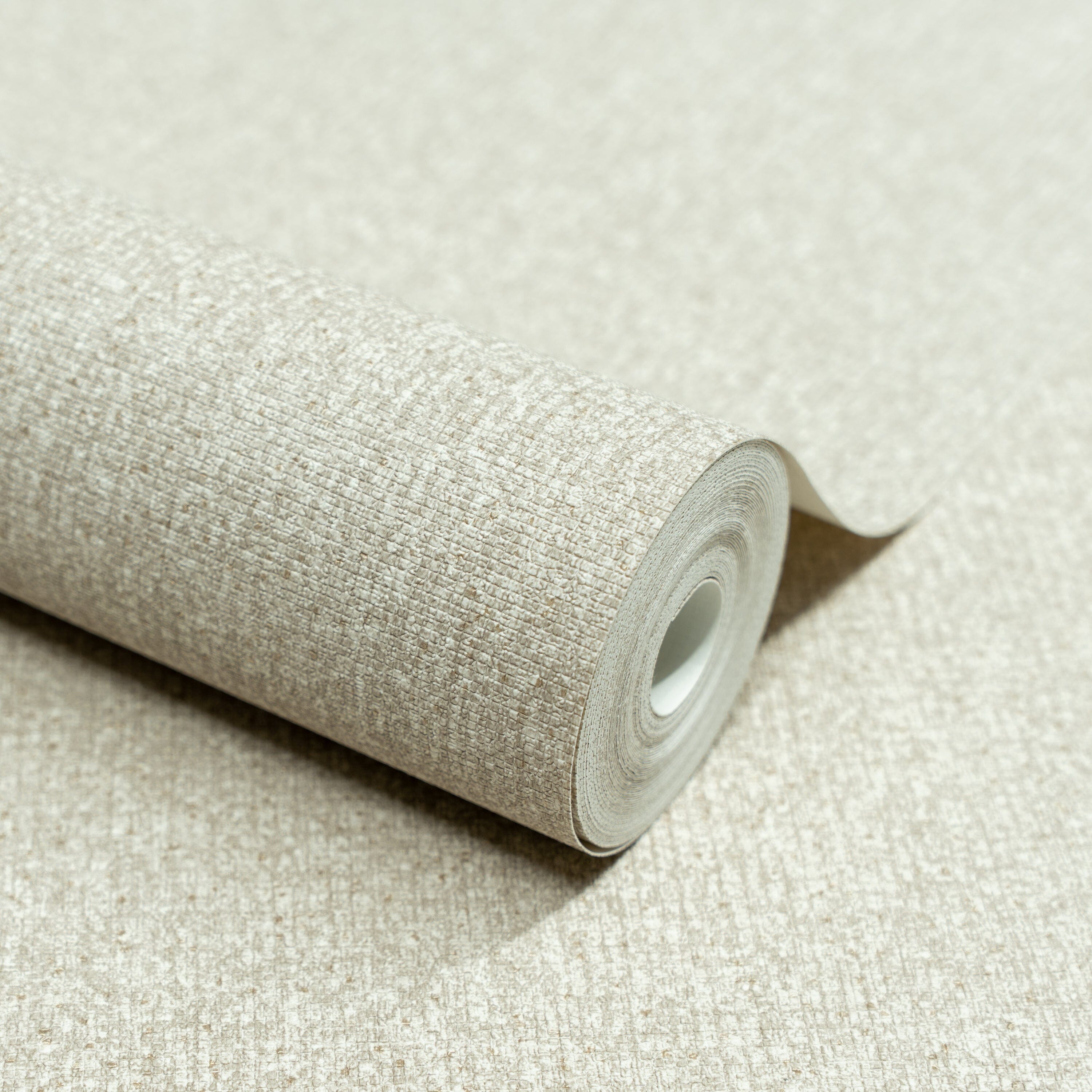 Monaco Beige Crosshatched Wallpaper