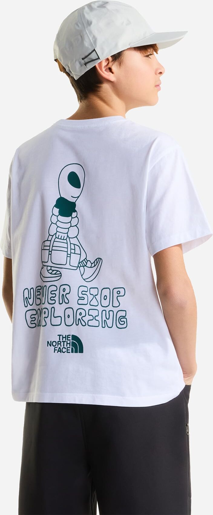 The North Face Alien Jr - T-shirt - Bianco 12ANNI