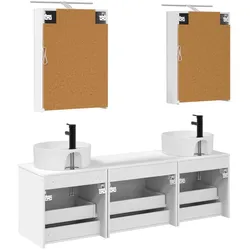 vidaXL, Badmöbelset, Badezimmer Suite