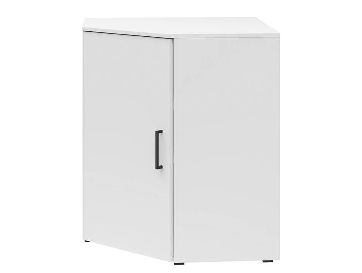 Eckschrank Hick 83cm Weiß/Weiß
