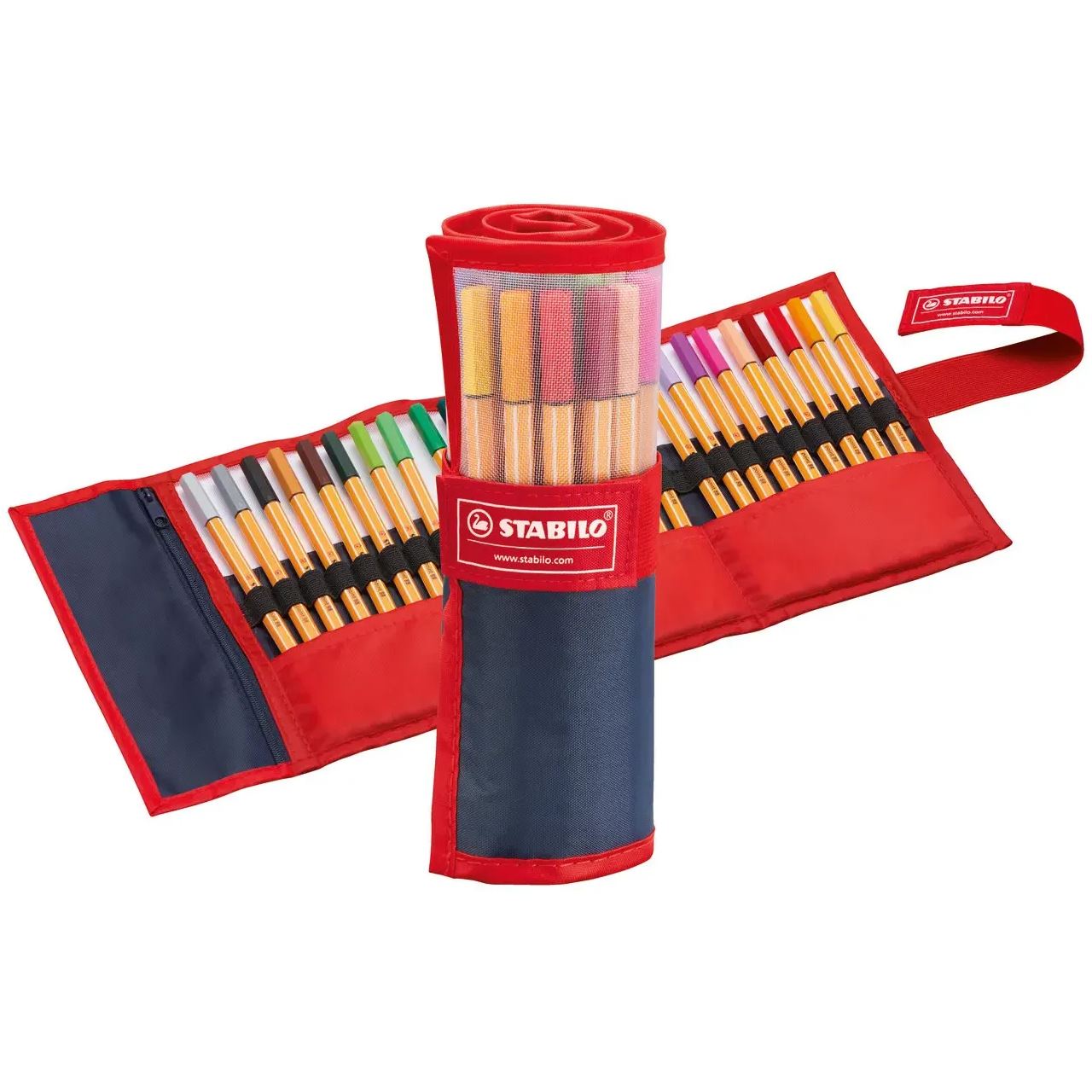 STABILO point 88 Fineliner farbsortiert 0,4 mm, 25 St. 8825-021