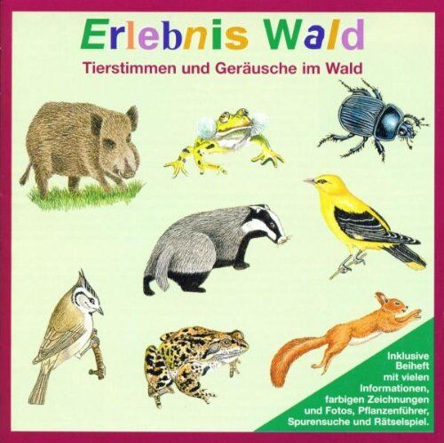 Erlebnis Wald. CD: Tierstimmen und Geräusche im Wald - Preis vom 15.10.2026 23:06:25 h