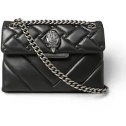 Kurt Geiger für Damen. 1470800109 Mini Kensington Ledertasche schwarz (OSFA), Lässig