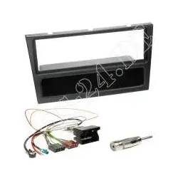 Autoradio 1-DIN Radioblende+Adapterkabel Einbauset für OPEL Opel Agila /Combo...