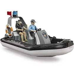 BRUDER® 62733 bworld Wasserschutzpolizei Schlauchbot mit Fahrer und Taucher