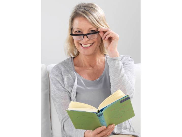 SEEPLUS-Zoom Lesebrille: Die günstige Alternative zur Gleitsichtbrille, Schwarz