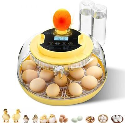 Tools, Home & Hobby 18 Egg Incubator With Automatic Turner, LED Candler And Humidity Control 18 Egg Incubator With Automatic Turner, LED Candler And Humidity Control
