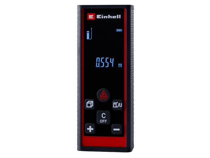Lasermessgerät EINHELL Laser-Distanzmesser TC-LD 60 R , schwarz (rot, schwarz), B:2,5cm H:11,2cm L:4,2cm, Lasermessgeräte, Lasermessgerät
