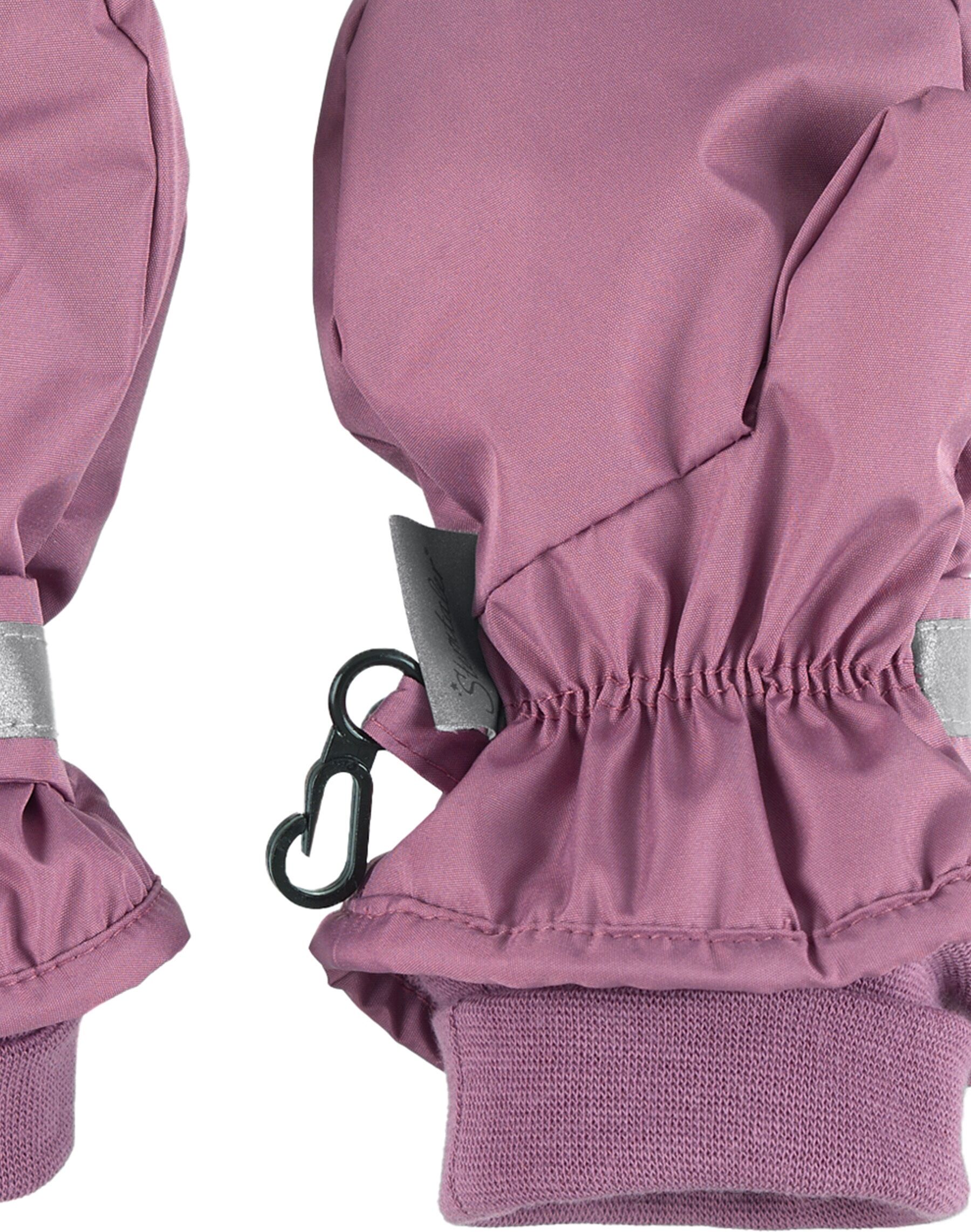 Fäustlinge STERNTALER "Fäustlinge uni", Mädchen, Gr. 3, pink, Obermaterial: 100% Polyester PES., Handschuhe Fäustlinge