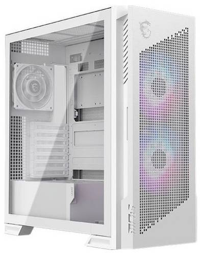 MSI MSI GEH Midi MPG VELOX 300R PZ WHITE Midi-Tower PC-Gehäuse, Gaming-Gehäuse Weiß