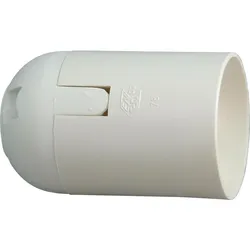 Kopp 210501085 Isolierstoff-Fassung, E27, glatter Mantel, Farbe: weiß  - 10 Stück