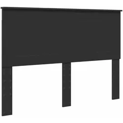 vidaXL Kopfteil Schwarz Eichen-Optik 150 cm Holzwerkstoff