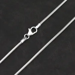 Drachensilber Schlangenkette 1,6mm 925 Silber Silberkette diverse Längen 60cm - Silber