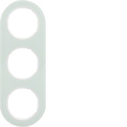 Hager Rahmen Rahmen Polarweiß WLD9300GW 1St.