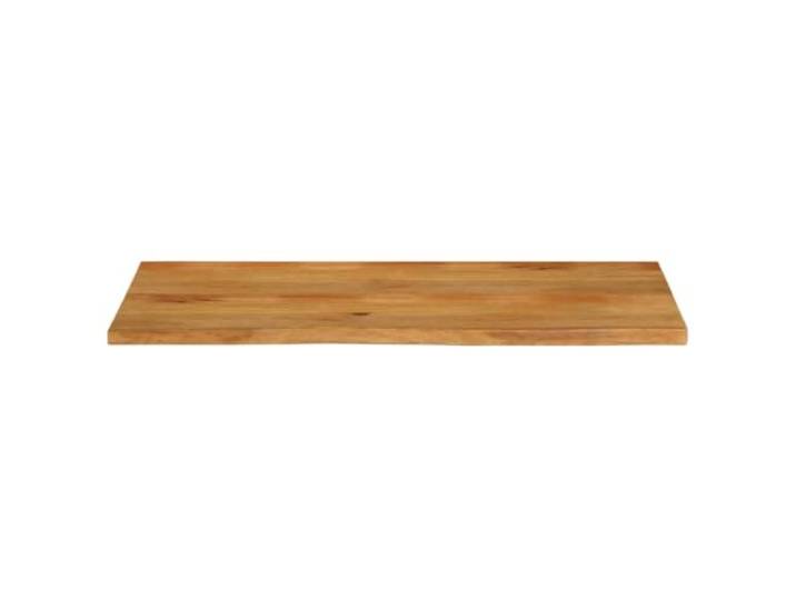 KTHLBRH Tischplatte mit lebenden Kanten, 140 x 60 x 2,5 cm Eichenholz-Finish, glatte Oberfläche, pflegeleicht, Seitenrand, einteilig