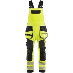 Blakläder, Arbeitshose, 4d-Stretch-Latzhose mit hoher Sichtbarkeit (44)
