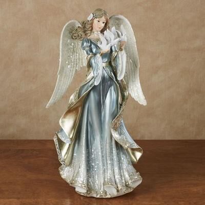 Touch of Class Isabella Angel Figurine Blue , Blue
