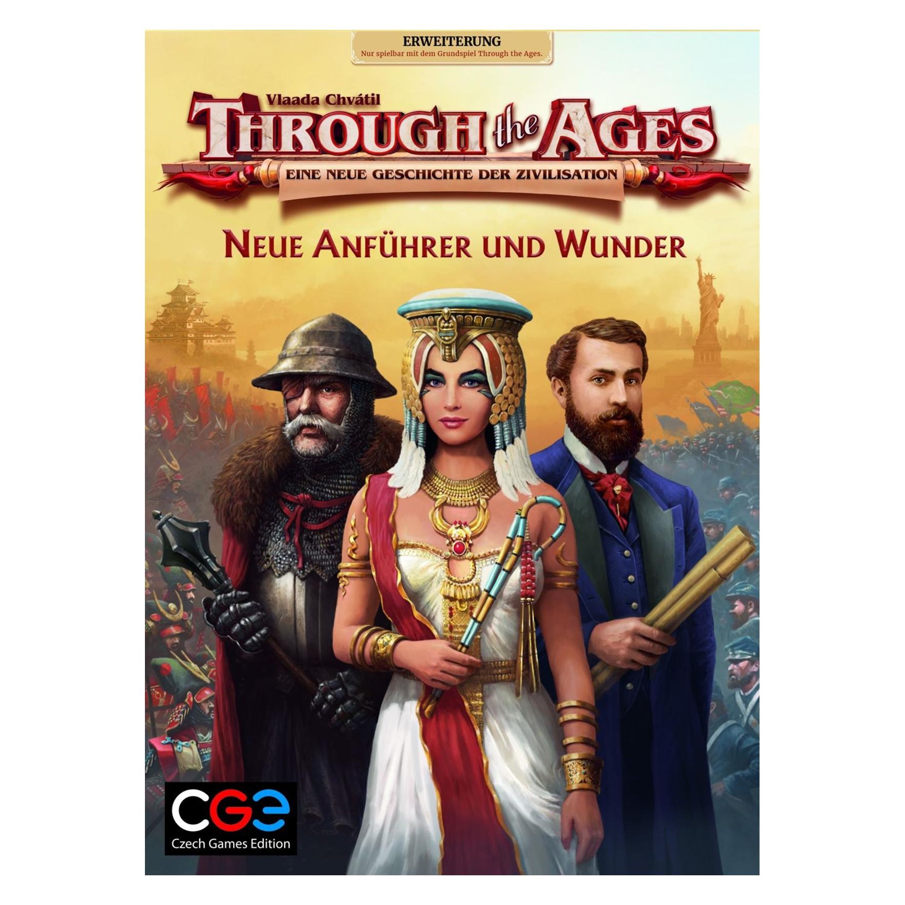 Czech games edition Through the Ages - Neue Anführer und Wunder (d) (Deutsch, 2 - 4 Spieler) (CZ109)