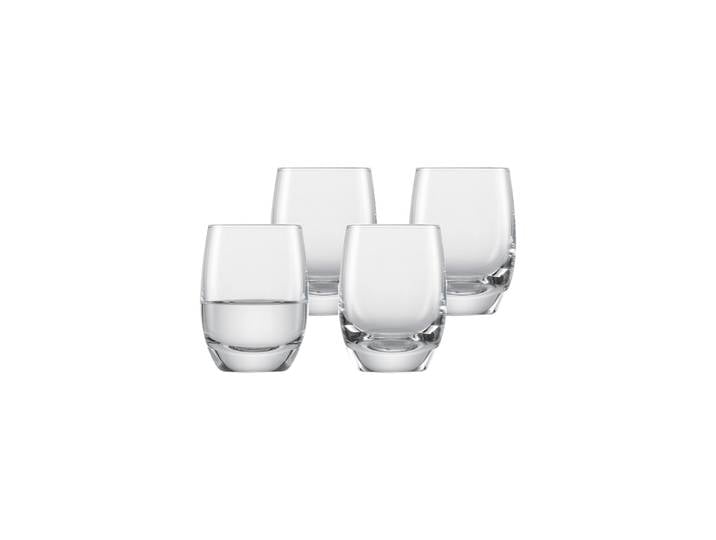 Schnapsglas SCHOTT-ZWIESEL Schnapsglas For you 75 ml 4er Set transparent , bunt (transparent), B:4,7cm H:6,3cm Ø:4,7cm, Glas, Trinkgefäße, Schnapsglas, Spülmaschinengeeignet