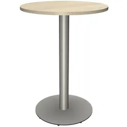 fm Büromöbel Besprechungstisch »Oldenburg« Ø80 cm Kreis braun, 80x110 cm