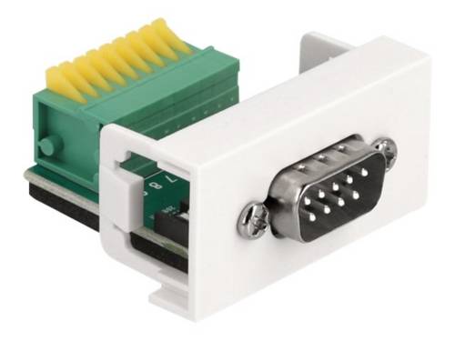 Delock - Easy 45 - Einrastmodul - 9-poliger D-Sub (Stecker)