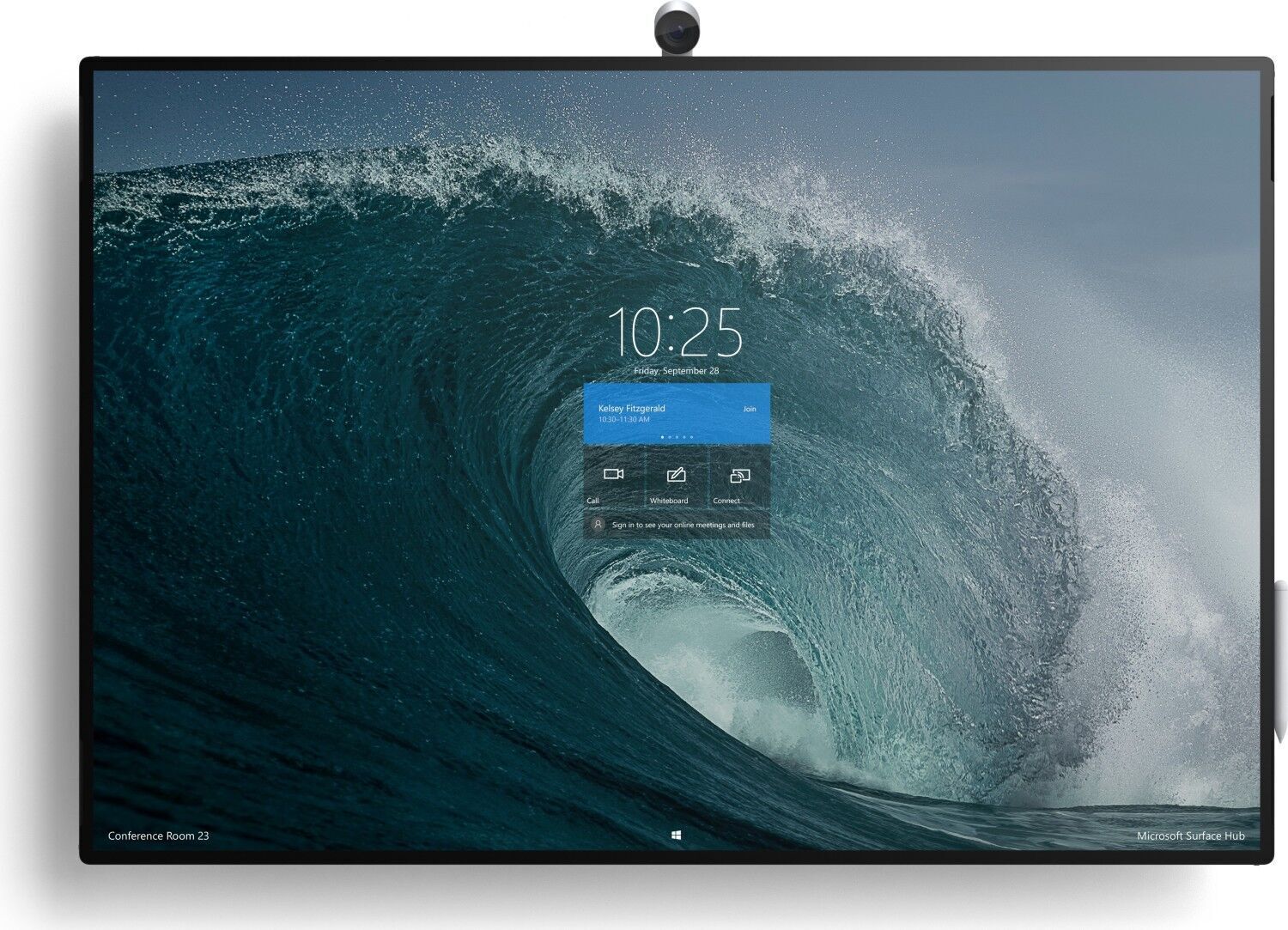 Microsoft Surface Hub 2S   50"   128 GB SSD   Win 11 Pro - Refurbished