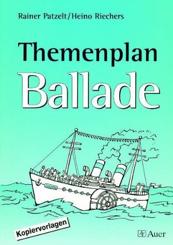 Rainer Patzelt - Themenplan Ballade - Preis vom 10.10.2026 11:48:34 h