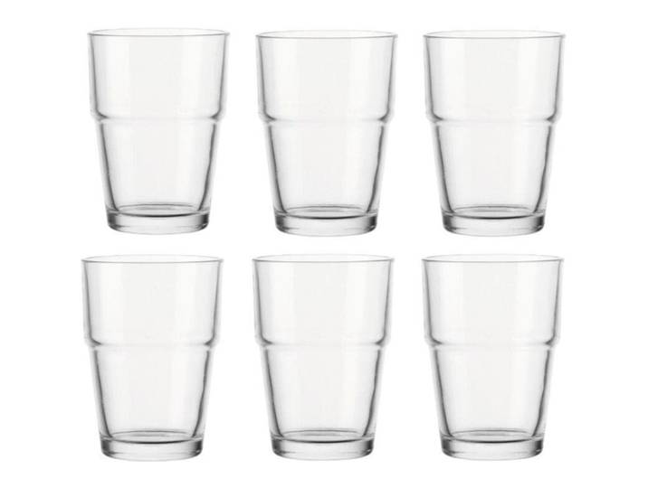 Gläser-Set Montana Transparent Kalk-Natron-Glas H 10 cm 200 ml 6 Stk