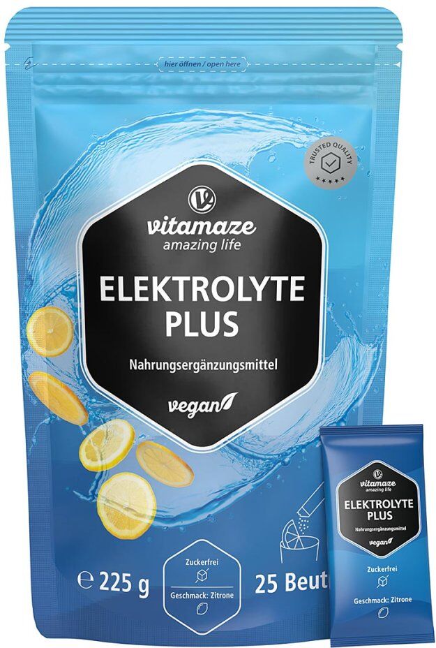 Vitamaze Elektrolyte Plus Pulver Sachets