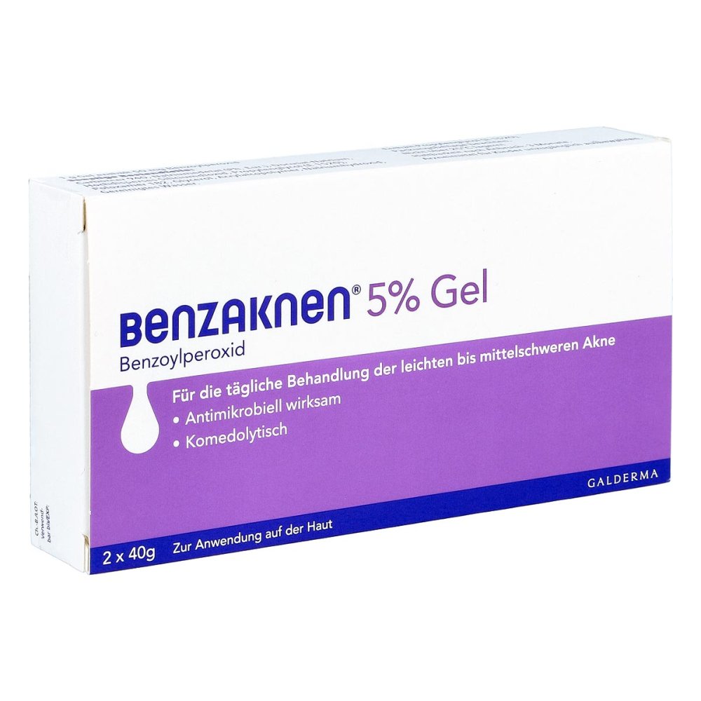 Galderma Laboratorium GmbH Benzaknen 5% Gel 15250576