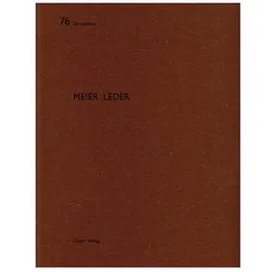 Meier Leder, Fachbücher von Heinz Wirz