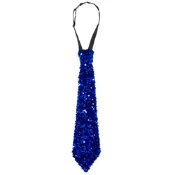 Krawatte "Pailletten", blau