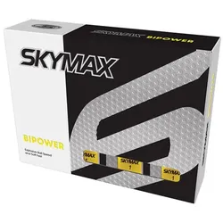Skymax Bipower Golfball 12er gelb