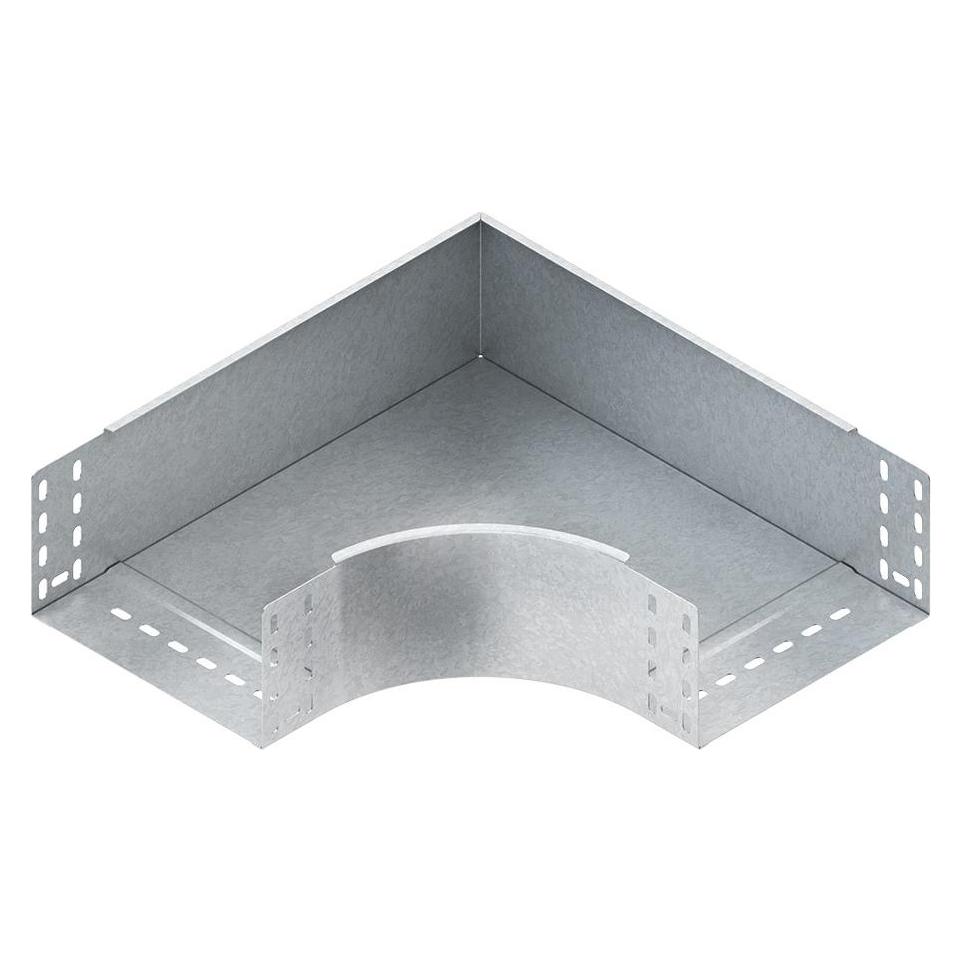 Niedax NIE RES110.300 Bogen 90° 110x302mm mit ungel.Seitenholmen bandverz. (11 cm) (RES110.300)