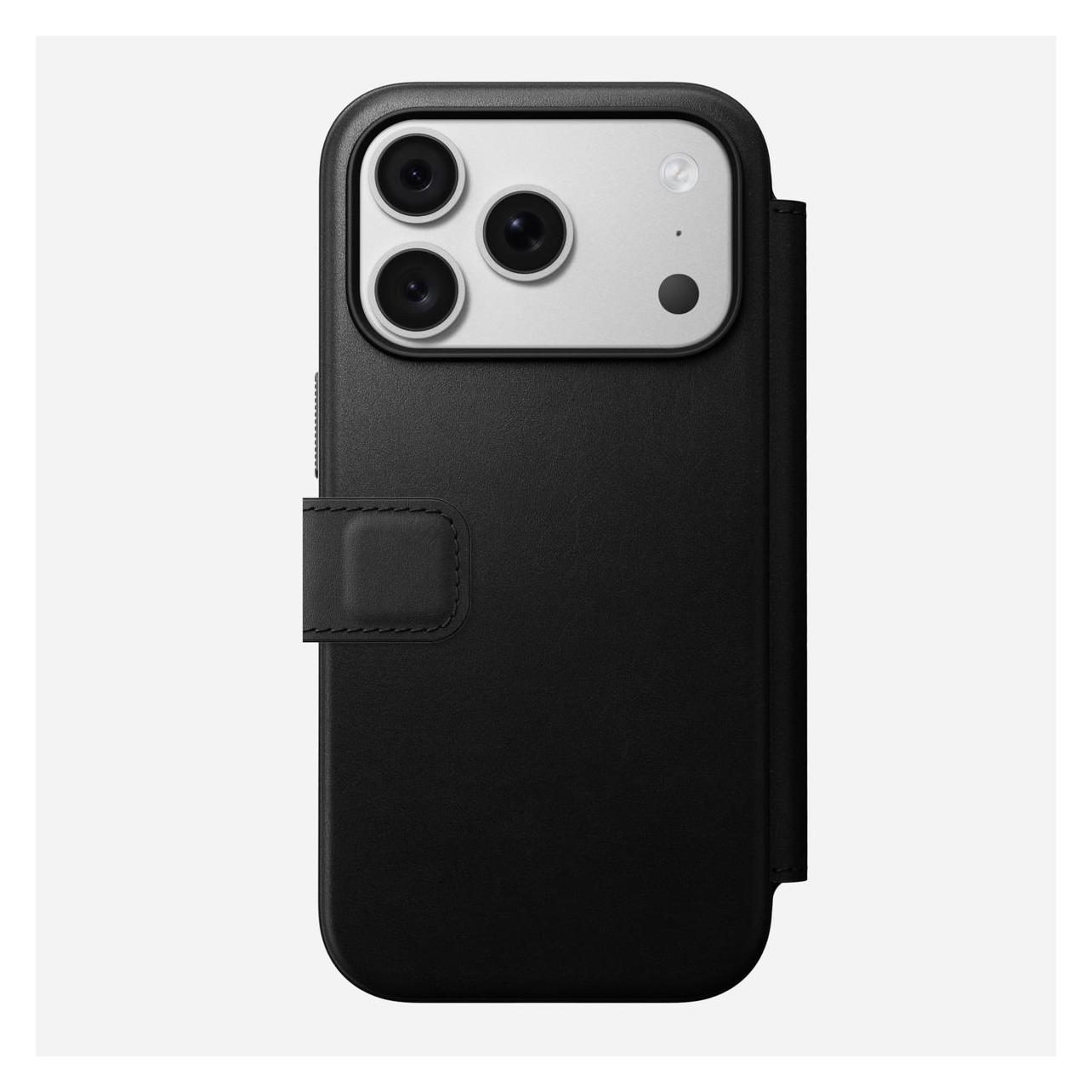Nomad MagSafe Book-Cover Modern Leather (Apple iPhone 17 Pro, Apple iPhone 18 Pro) (NM009094858)