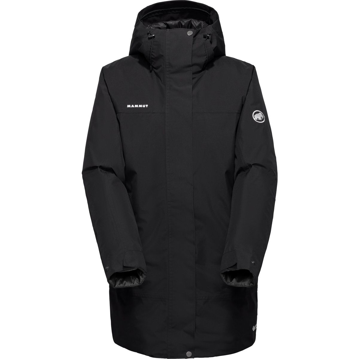 Mammut Treeline Hardshell Thermo Hooded Parka Women black (0001) XL 1010-31780-0001-116