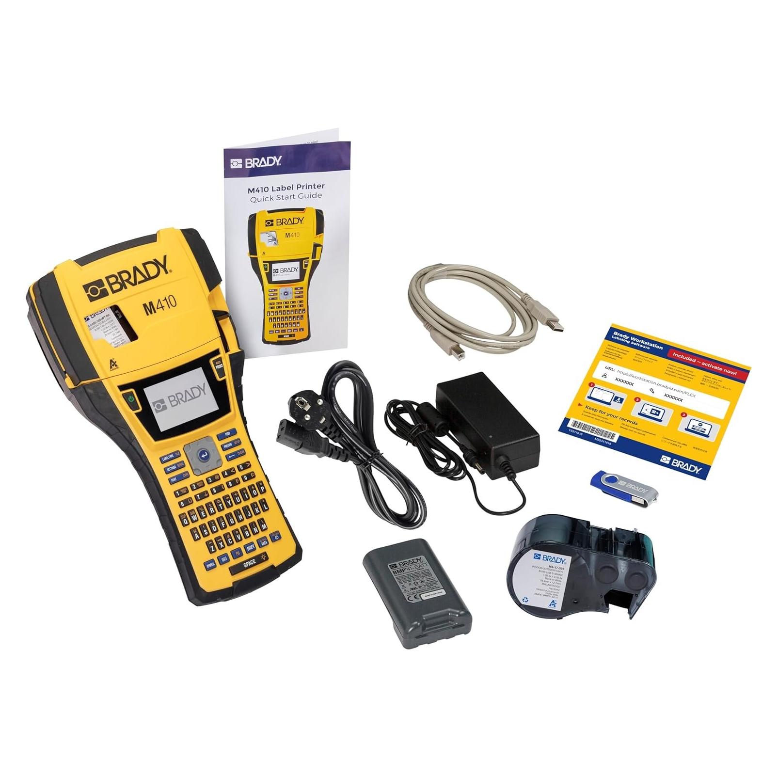 Brady M410 Label Printer EU + (M410-EU-BWS)