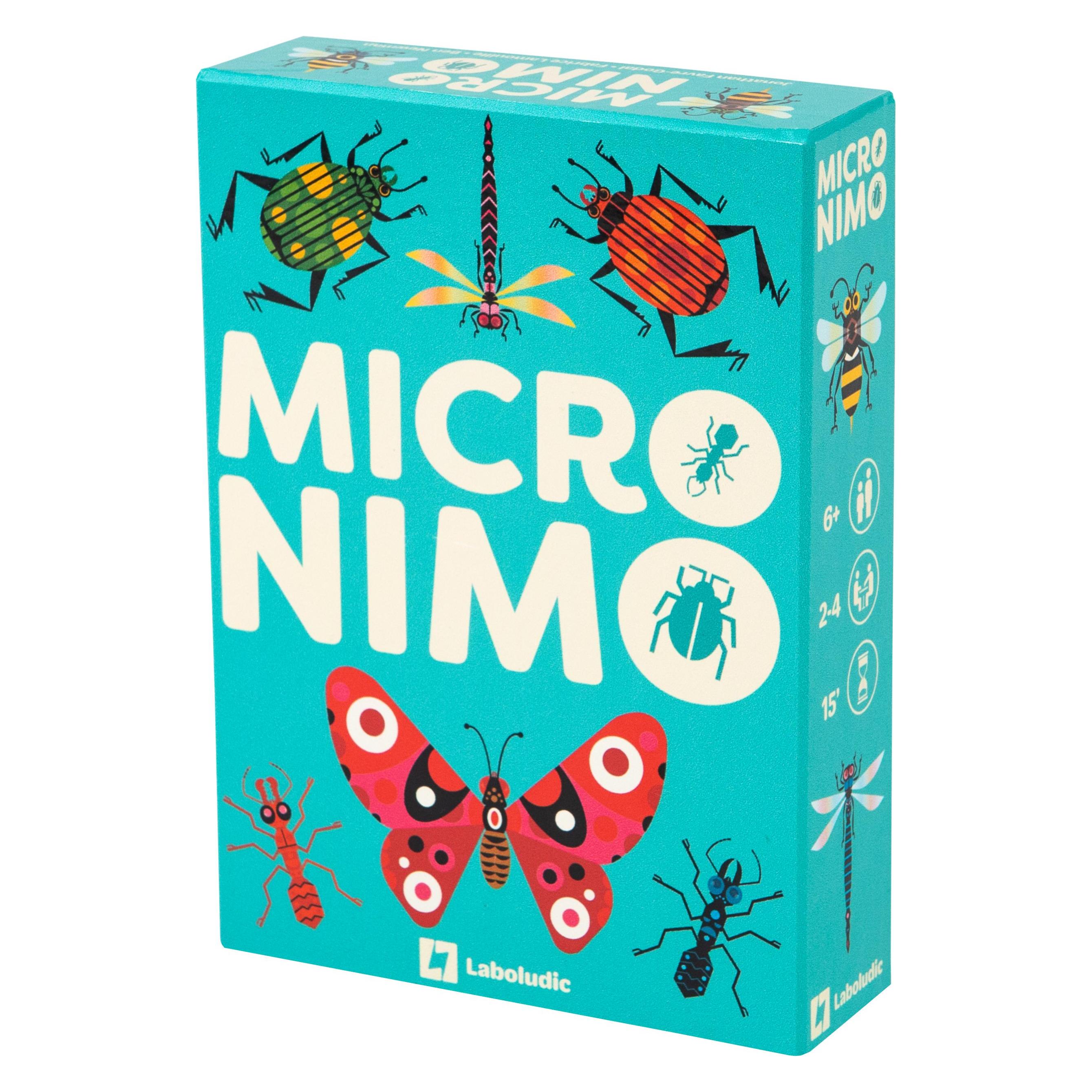Laboludic Micronimo (Deutsch, Englisch, Französisch, Italienisch, 2 - 4 Spieler) (LDL07)