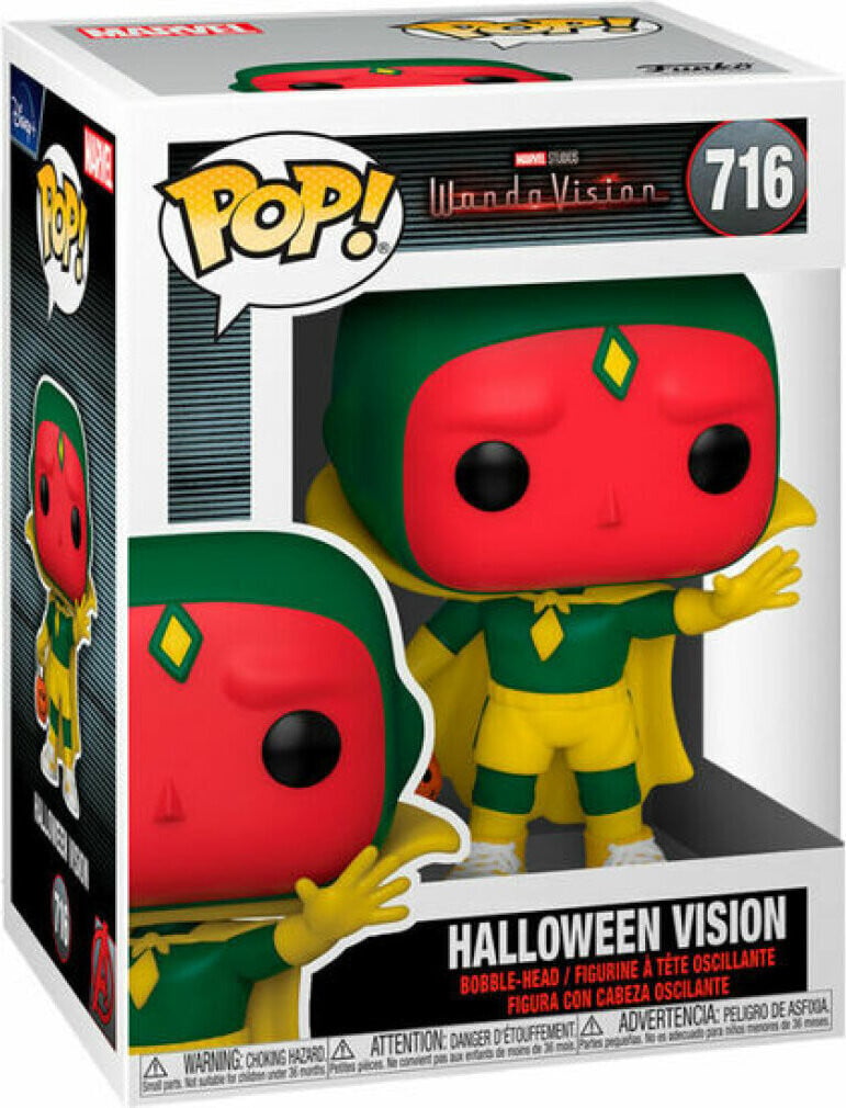 Funko Pop! Marvel Studios WandaVision Halloween Vision 716 Vinyl figuur