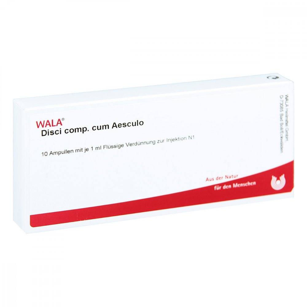 WALA Heilmittel GmbH Disci Comp. cum Aescolo Ampullen 01751300