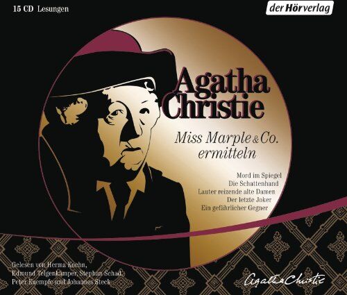 Agatha Christie - Miss Marple & Co. ermitteln: Mord im Spiegel, Die Schattenhand, Lauter reizende alte Damen, Der letzte Joker, Ein gefährlicher Gegner - Preis vom 30.09.2026 22:30:23 h