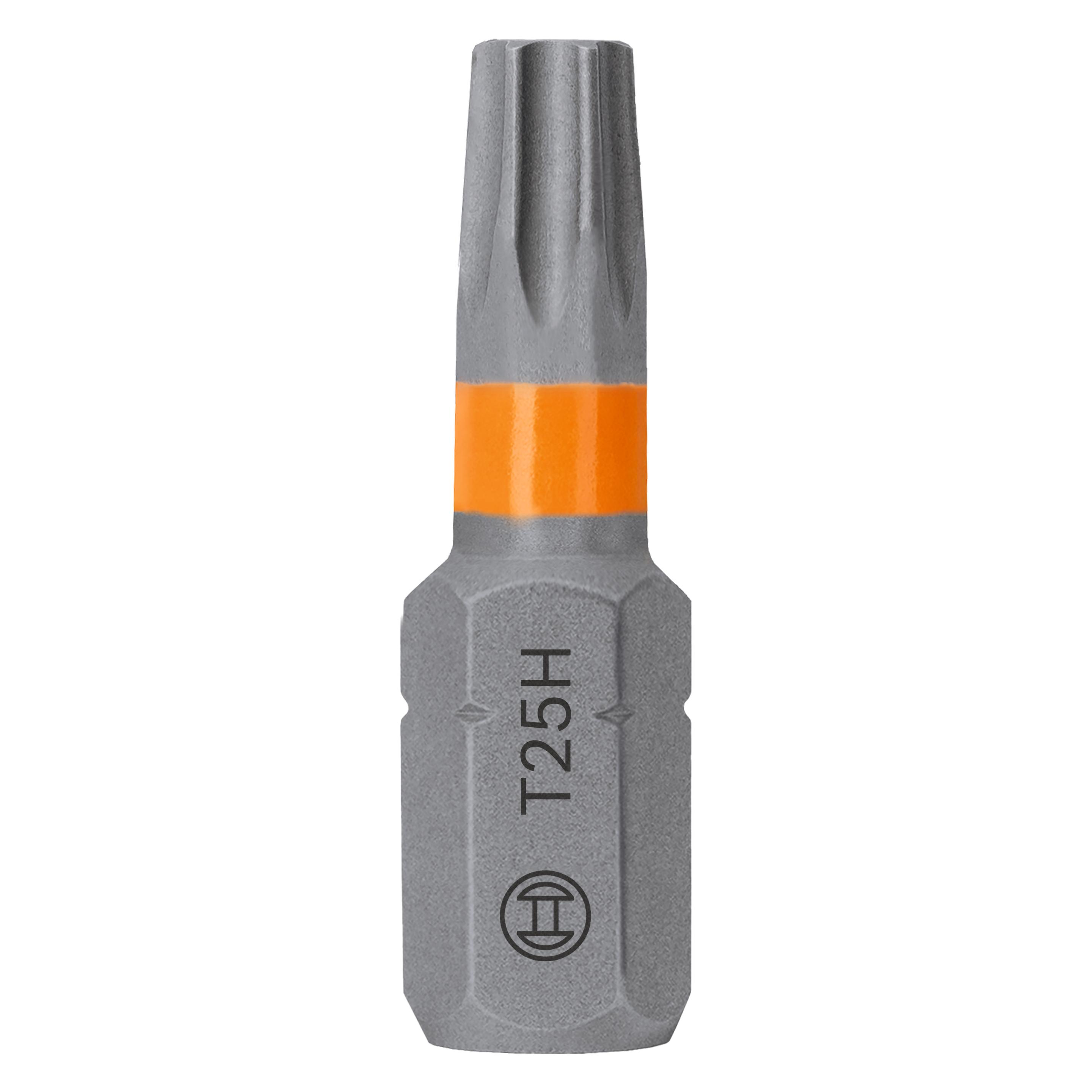 Bosch Professional Zubehör Schrauberbit-Set, Extra Hard T25, 25 Stk., 25 mm (2607002800)