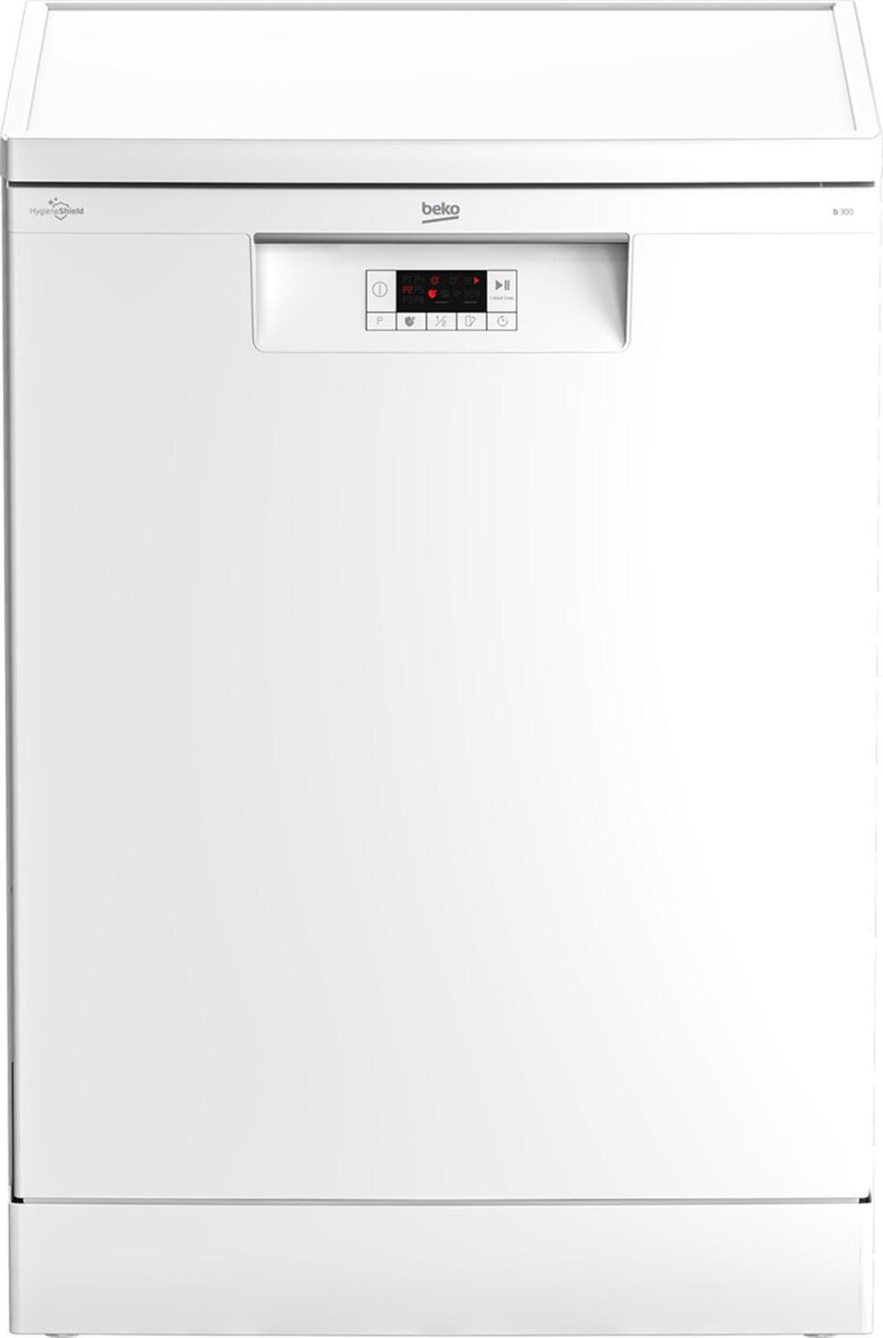 Beko BDFN15D431W, Freistehend, Standardgröße (60 cm), Weiß, LED, 2 Korb/Körbe, Korb