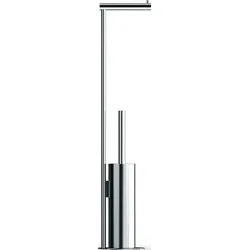 Bar Toilettenpapierständer und WC-Bürste Chrom