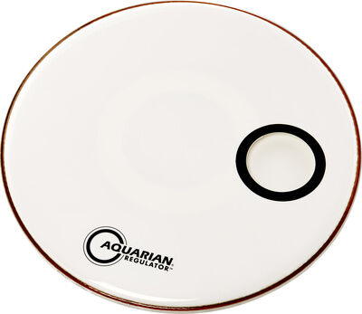 Aquarian "20" Regulator White Bass Drum" Weiß