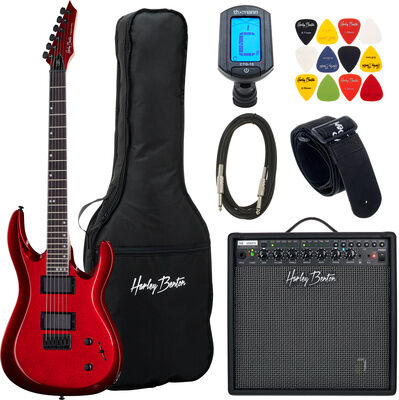 Harley Benton R-446 Blood Metallic Set Blood Metallic Gloss