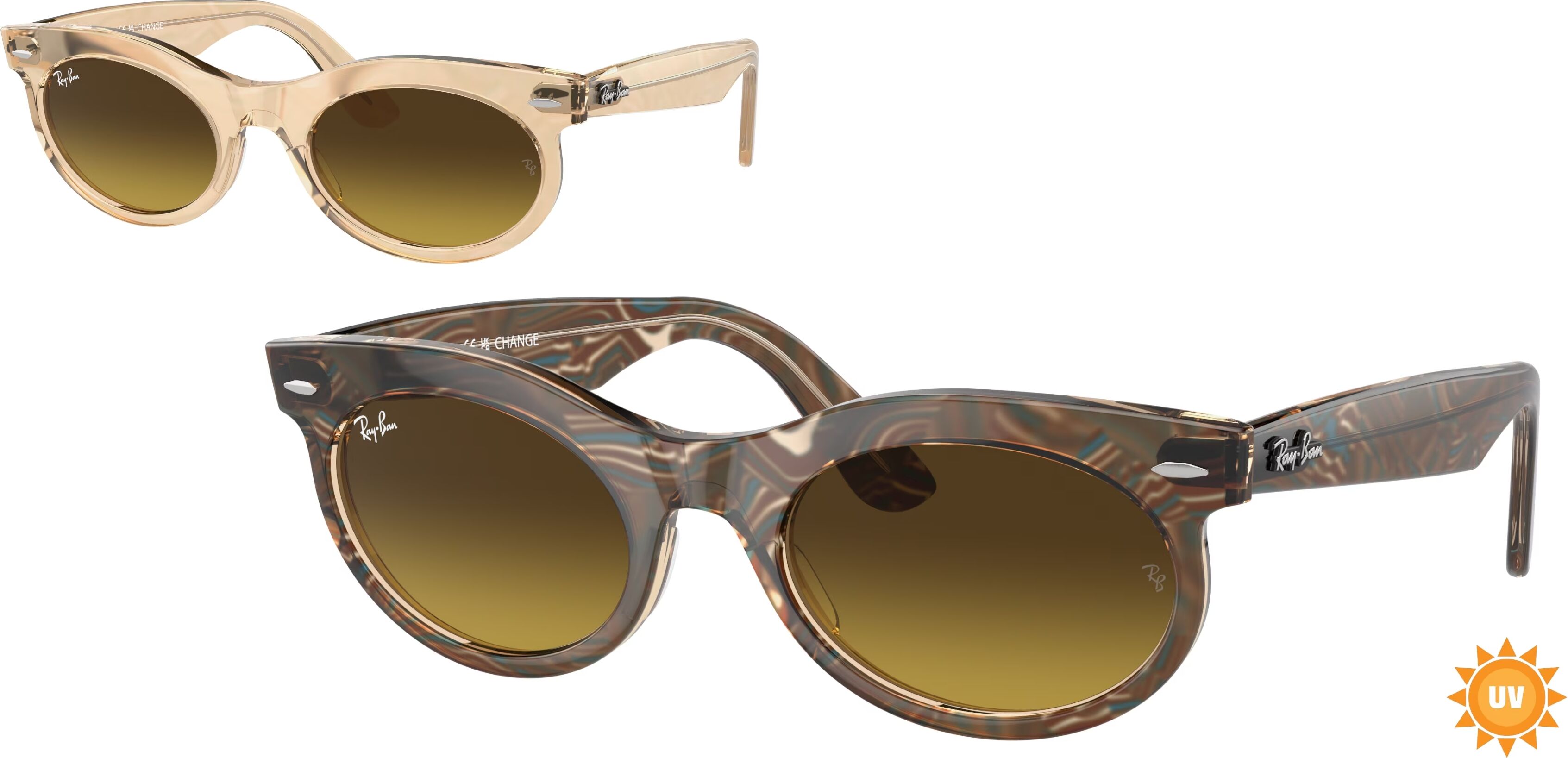 Occhiali da Sole Ray-Ban Wayfarer Oval Change RB 2242 (138685)