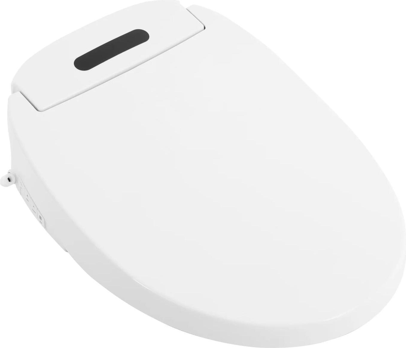 Bidet-Toilettensitz - Elektrisch - Fernbedienung - Beheizter Sitz 34-40°C - LED Nachtlicht - Soft-Close - IPX4 - EU-Stecker 220V - Weiß