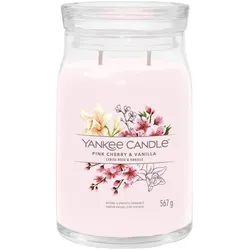 Pink Cherry & Vanilla Signature Large Jar 567g 2-Docht